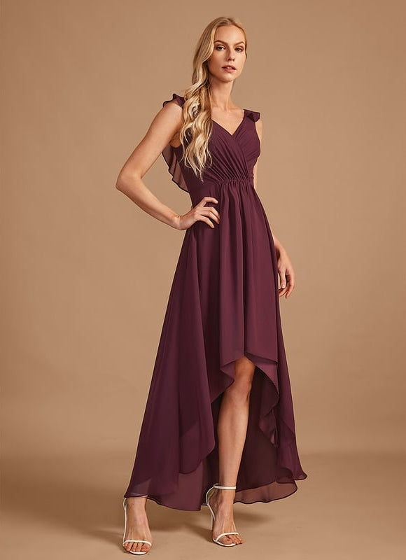 Robe Trapèze Fluide Asymétrique - gallery 5
