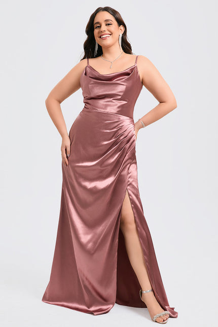 Robe Trapèze Satin Précieux - gallery 7