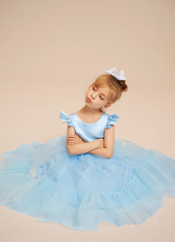 Robe Trapèze Céleste Éthérée - gallery 9