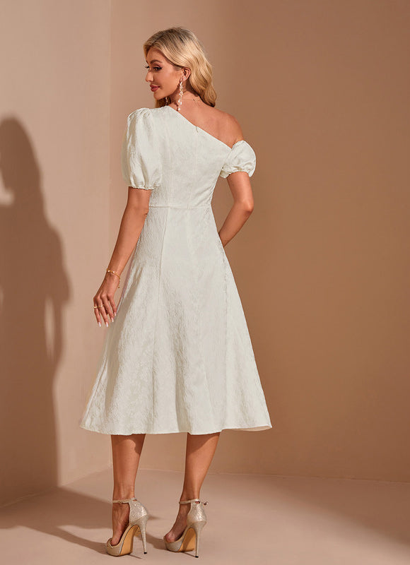 Robe Trapèze Couture Minimaliste - gallery 1