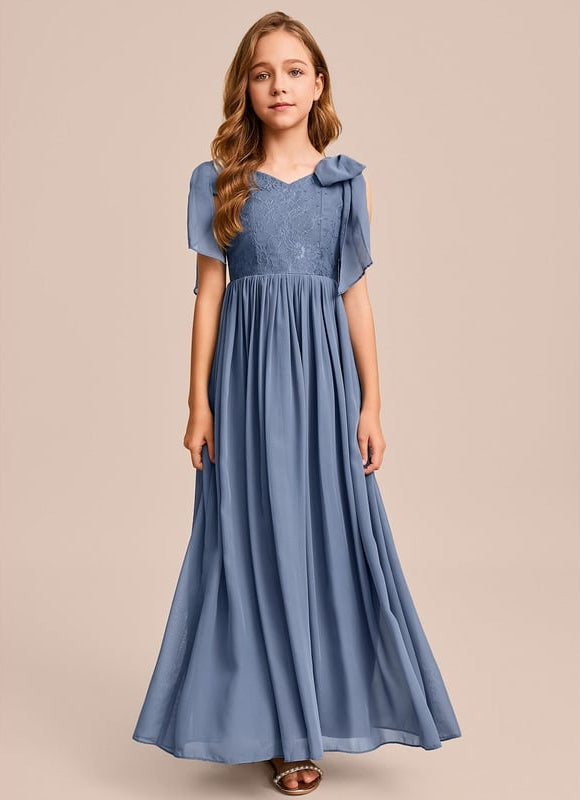 Robe Trapèze Satin Flottant - gallery 1