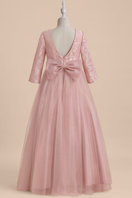 Robe Trapèze Pendule Rosée