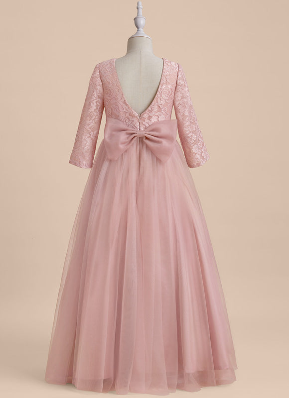 Robe Trapèze Pendule Rosée