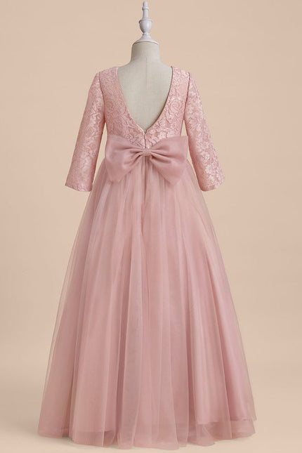 Robe Trapèze Pendule Rosée