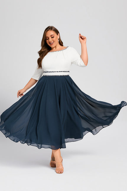 Robe Trapèze Élégance Nautique - gallery 8