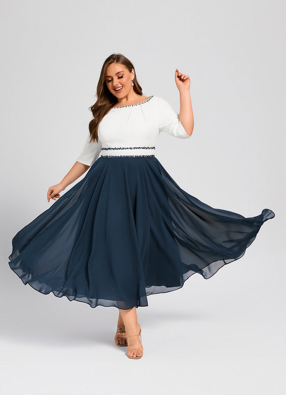 Robe Trapèze Élégance Nautique - gallery 8