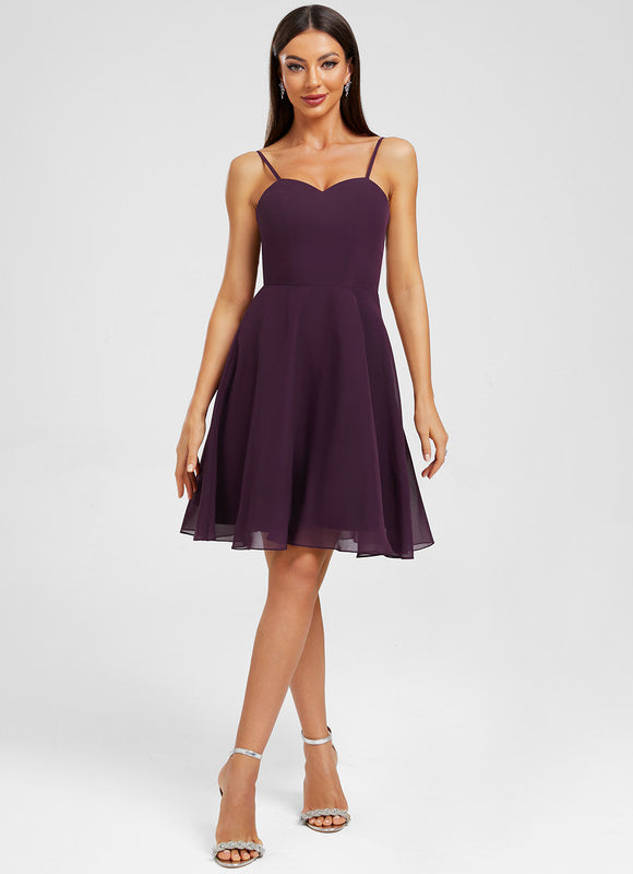 Robe Trapèze Danseuse Violette - gallery 2