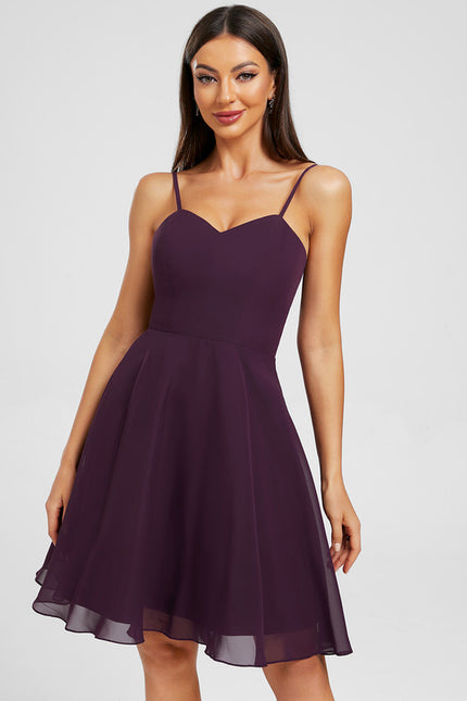 Robe Trapèze Danseuse Violette - gallery 1