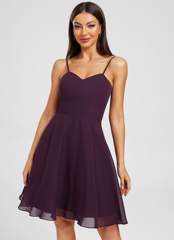 Robe Trapèze Danseuse Violette - gallery 1