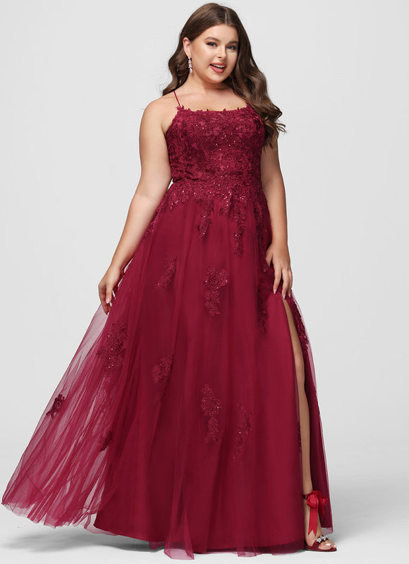 Robe Trapèze Rubis Éthérée - gallery 6