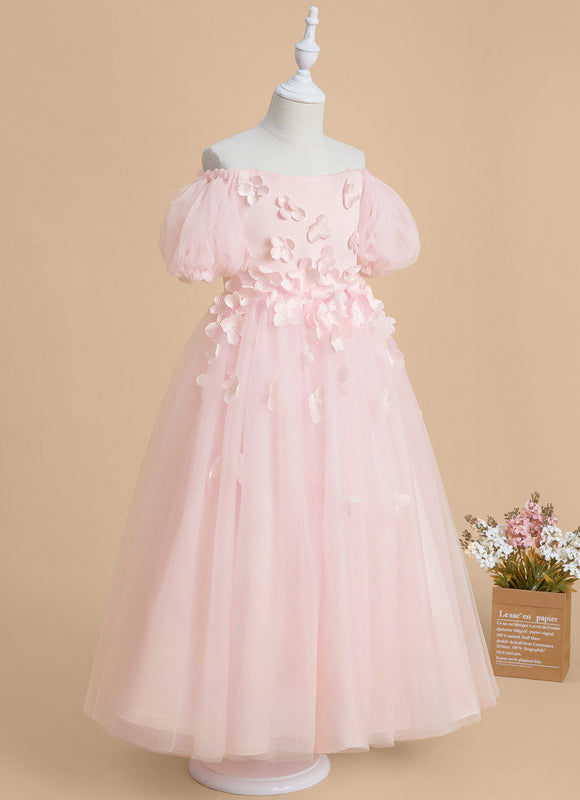 Robe Trapèze Fleur De Tulle - gallery 1