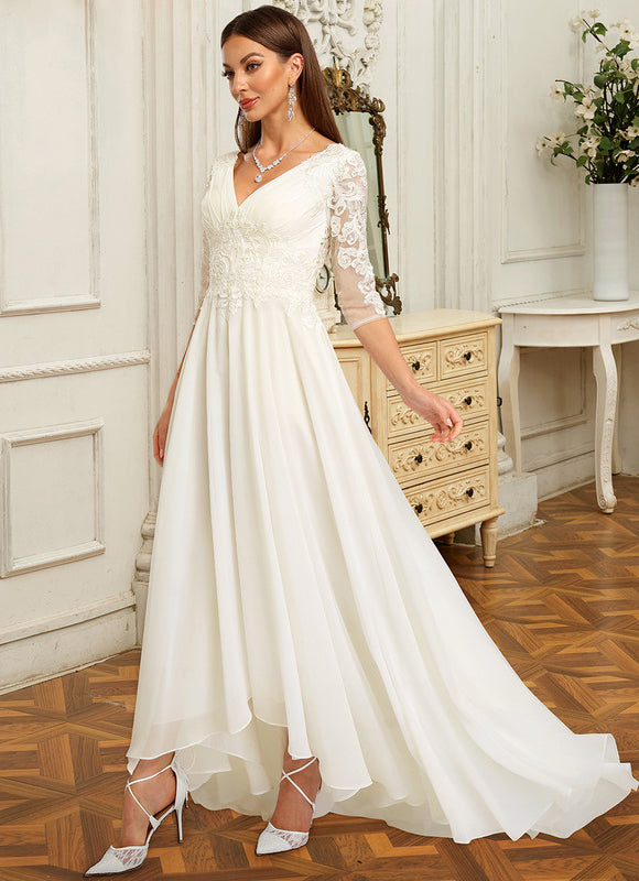 Robe Trapèze Lumière Évanescente - gallery 2