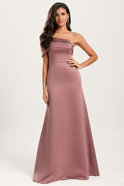 Robe Trapèze Silhouette Satinée Élégante - gallery 2