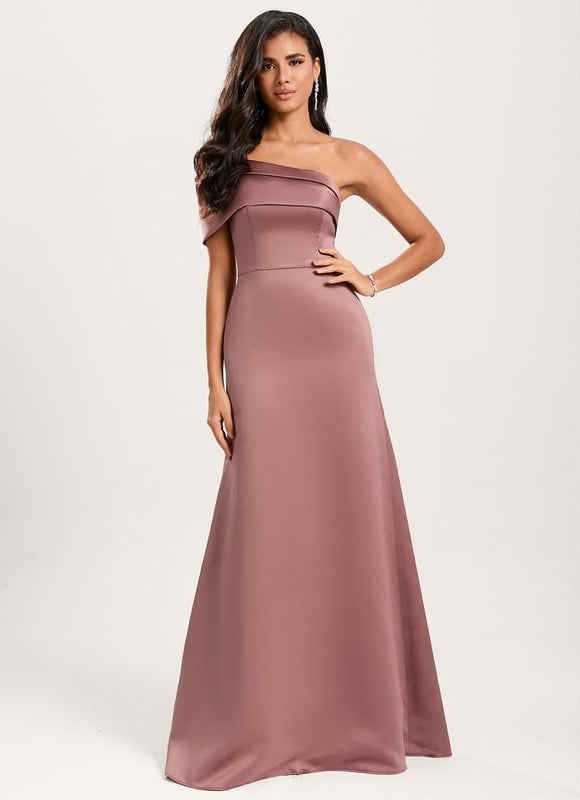 Robe Trapèze Silhouette Satinée Élégante - gallery 2