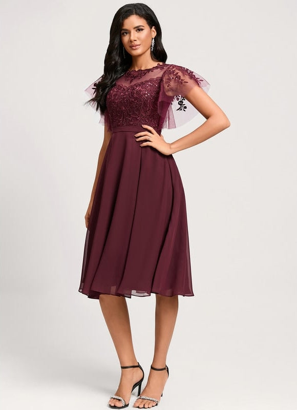 Robe Trapèze Chic Cérémonial - gallery 4