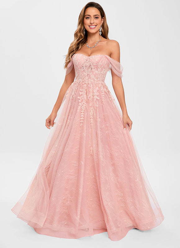 Robe Trapèze Rêverie Poudrée - gallery 1