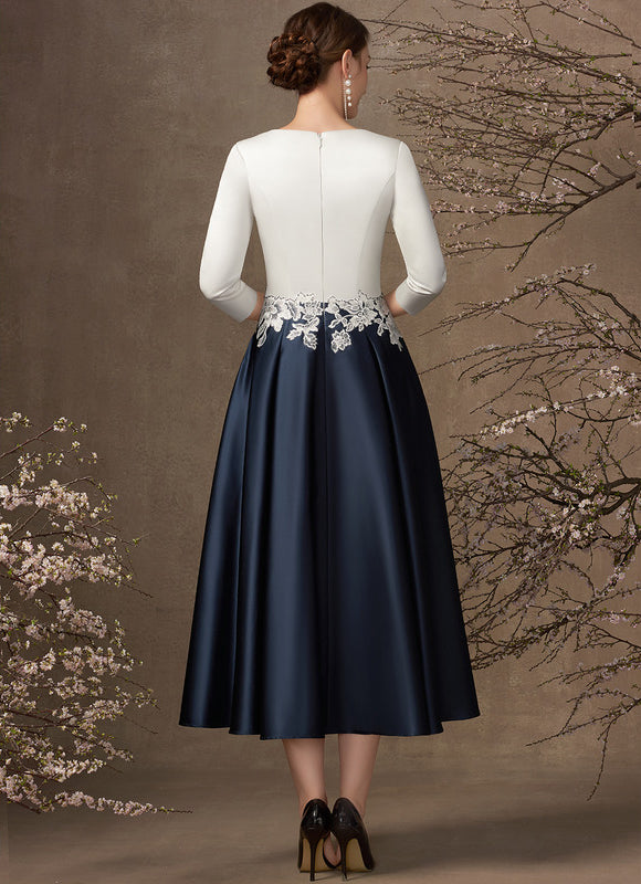 Robe Trapèze Matelassée Élégante - gallery 4