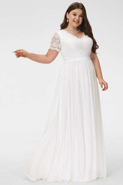 Robe Trapèze Éblouissante Aérienne - gallery 8