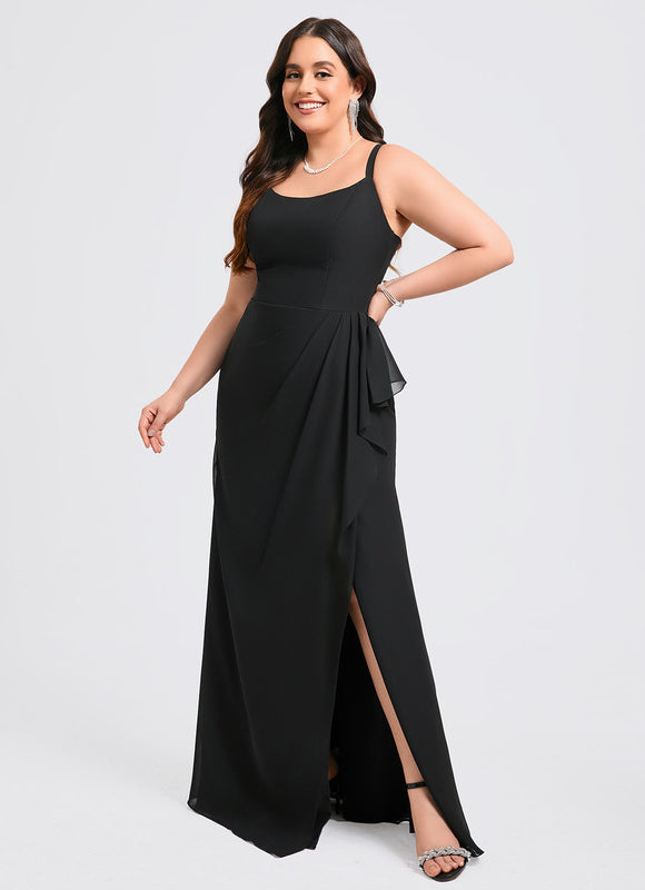 Robe Trapèze Flottante Aqua - gallery 6