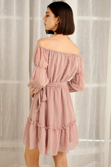 Robe Trapèze Flou Pastel - gallery 1