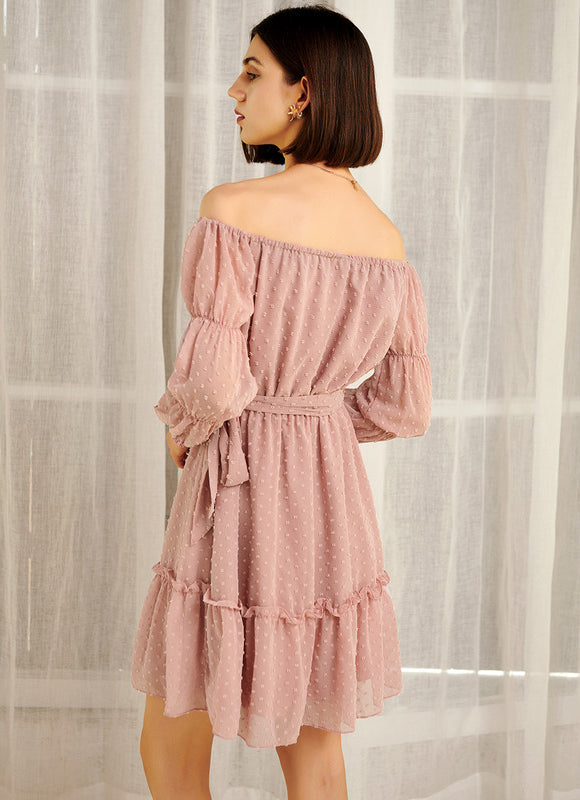 Robe Trapèze Flou Pastel - gallery 1