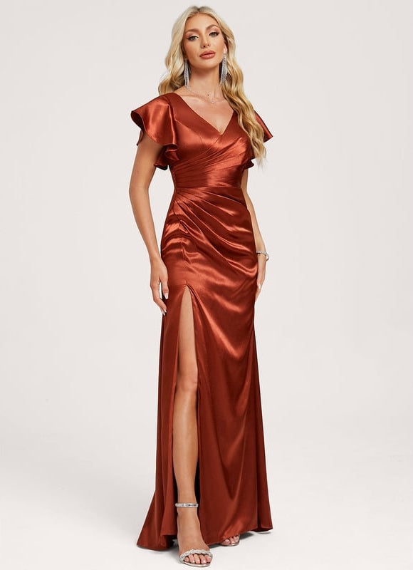 Robe Trapeze Demoiselle D Honneur - gallery 3