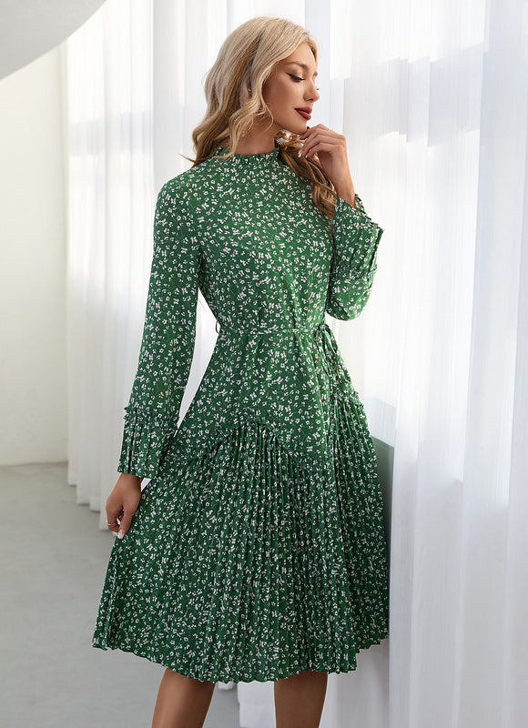 Robe Trapèze Jardin Émeraude - gallery 6