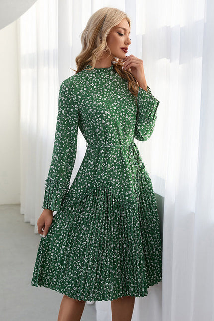 Robe Trapèze Jardin Émeraude - gallery 6