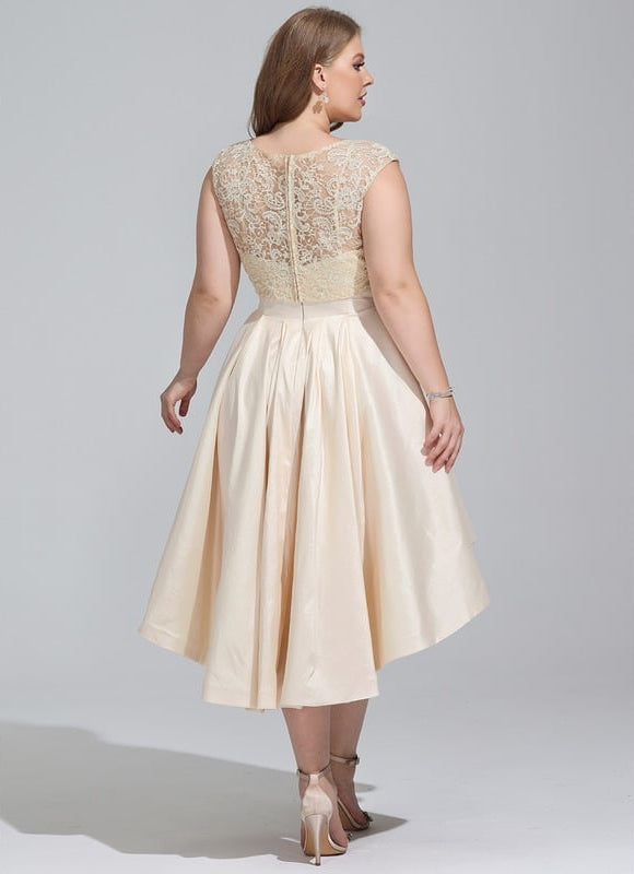 Robe Trapèze Dorée Couture - gallery 8