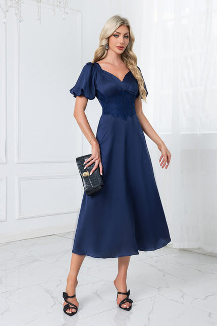 Robe Trapèze Nuit Élégante - gallery 3