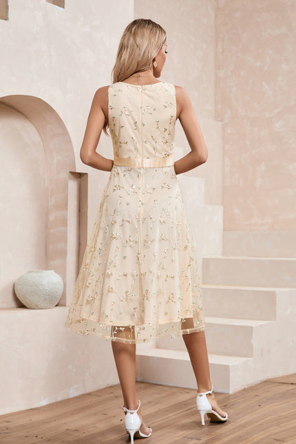 Robe Trapèze Florale Chic - gallery 1