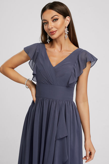Robe Trapèze Émeraude Volante - gallery 1