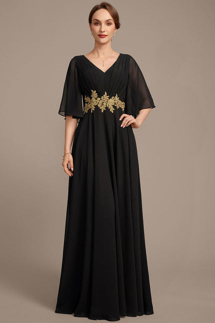 Robe Trapèze Nuit Élégante - gallery 2