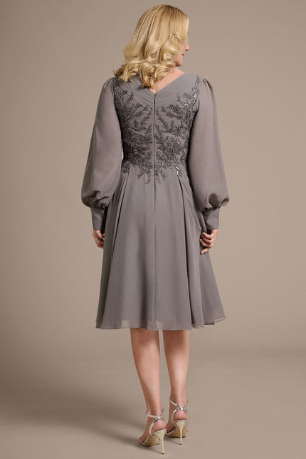 Robe Trapèze Grande Taille - gallery 5