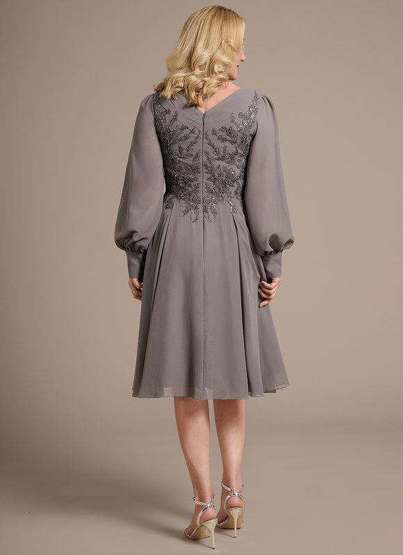 Robe Trapèze Grande Taille - gallery 5
