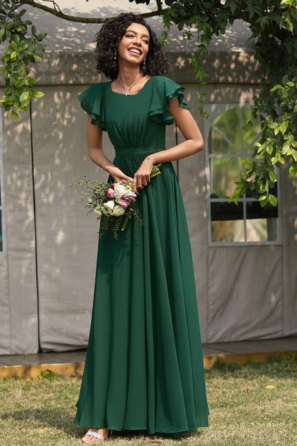 Robe Trapèze Élégance Aquatique - gallery 1