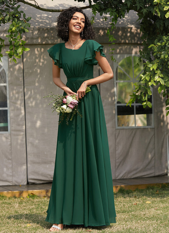 Robe Trapèze Élégance Aquatique - gallery 1