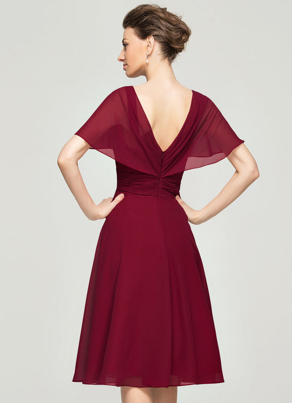 Robe Trapèze Vigne Bordeaux - gallery 4