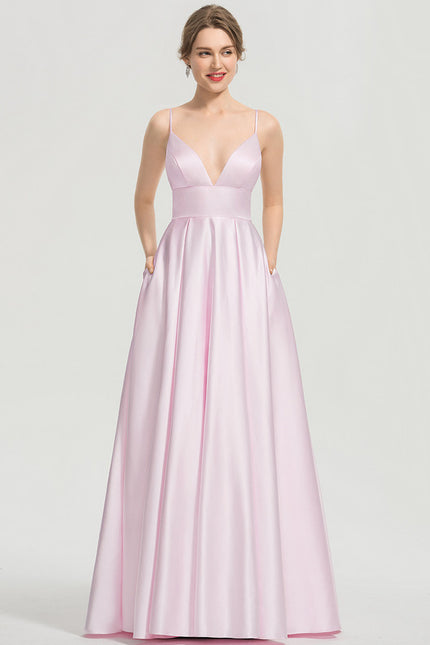 Robe Trapèze Éclat Satiné Doré