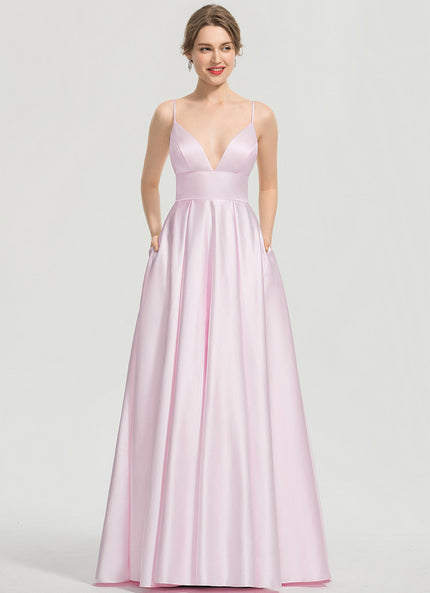 Robe Trapèze Éclat Satiné Doré