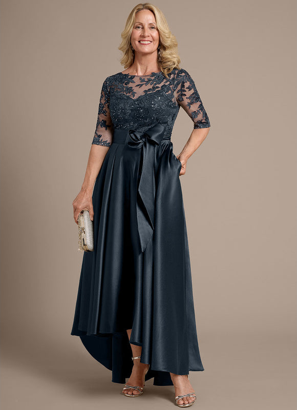 Robe Trapèze Éclat Sombre - gallery 2