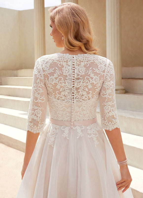 Robe Trapèze Couture Vaporeuse - gallery 6
