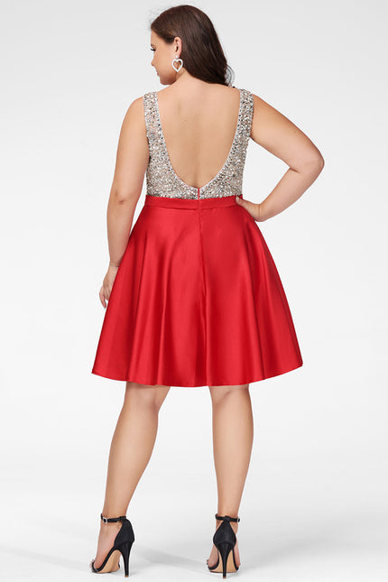 Robe Trapèze Rêve Écarlate - gallery 7