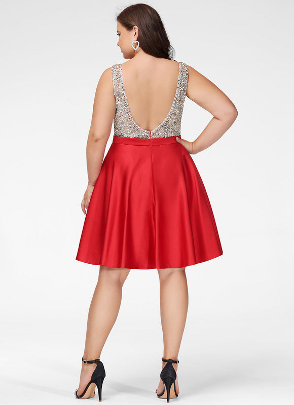 Robe Trapèze Rêve Écarlate - gallery 7