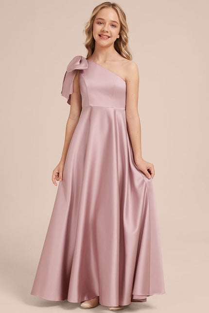 Robe Trapèze Asymétrique Rosée