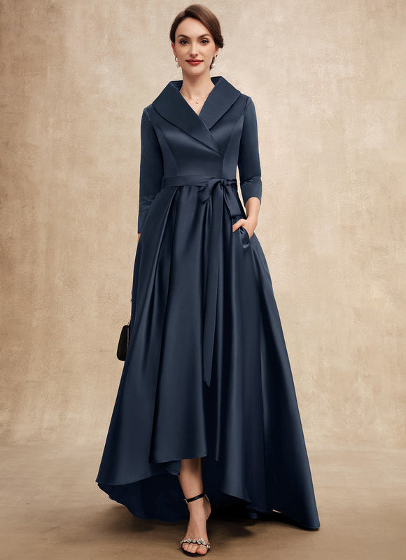 Robe Trapèze Nuit Satinée Élégante - gallery 2