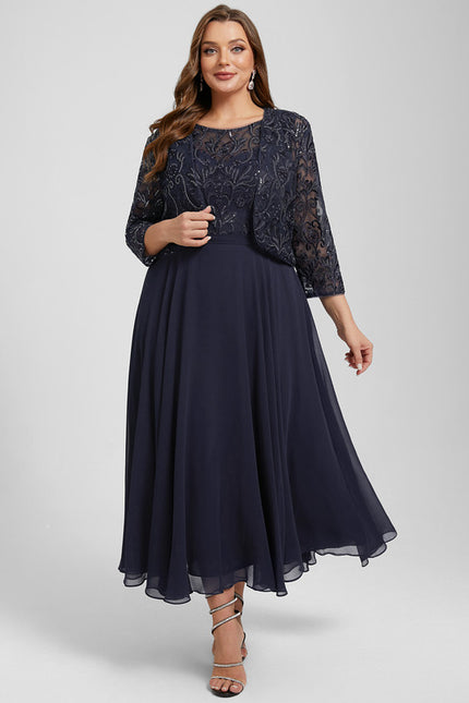 Robe Trapèze Symphonie Marine - gallery 9