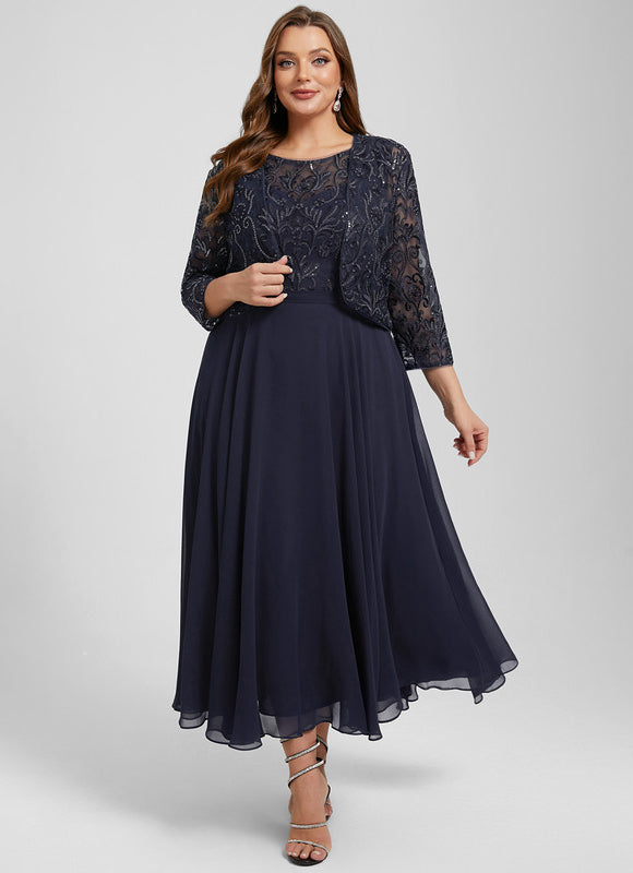 Robe Trapèze Symphonie Marine - gallery 9