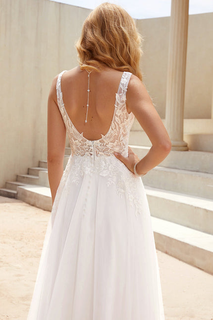 Robe Trapèze Éthérée - gallery 1