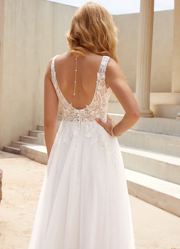 Robe Trapèze Éthérée - gallery 1